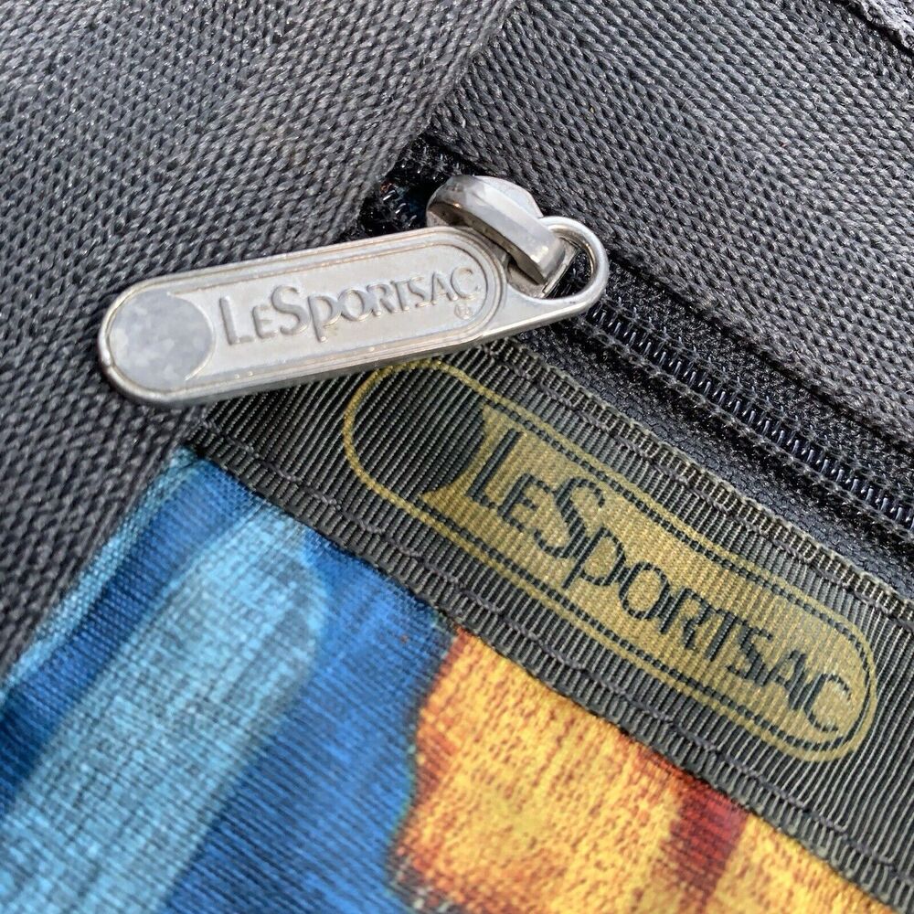 Lesportsac Southwestern Tribal Shoulder Tote Attached Makeup/Accessory Pouch - Picture 6 of 10